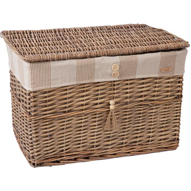 Basket WILLI STRIPE 60x40xH40cm