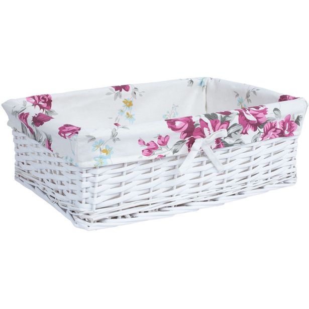 Basket MAX-4, 42x29xH14cm, white