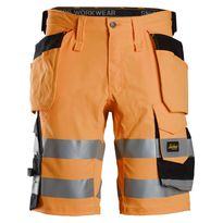 Shortsit Snickers Workwear 6135 High-Vis lk 1
