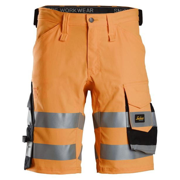 Shortsit Snickers Workwear 6136 High-Vis lk 1