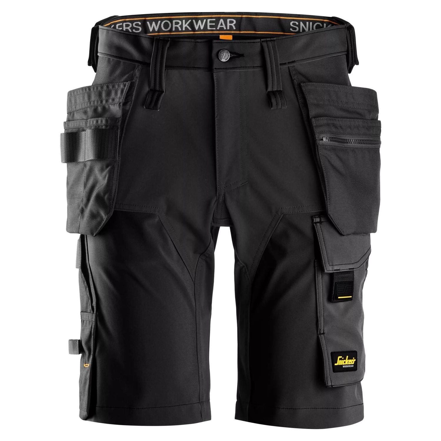 Riipputaskushortsit Snickers 6175 AllroundWork, musta, koko 46