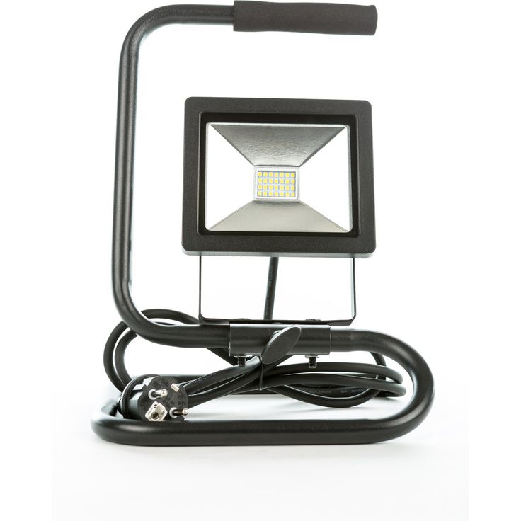 LED-valonheitin Led Energie Slim, 20W, S-jalustalla, 2000lm, 4500K, IP44