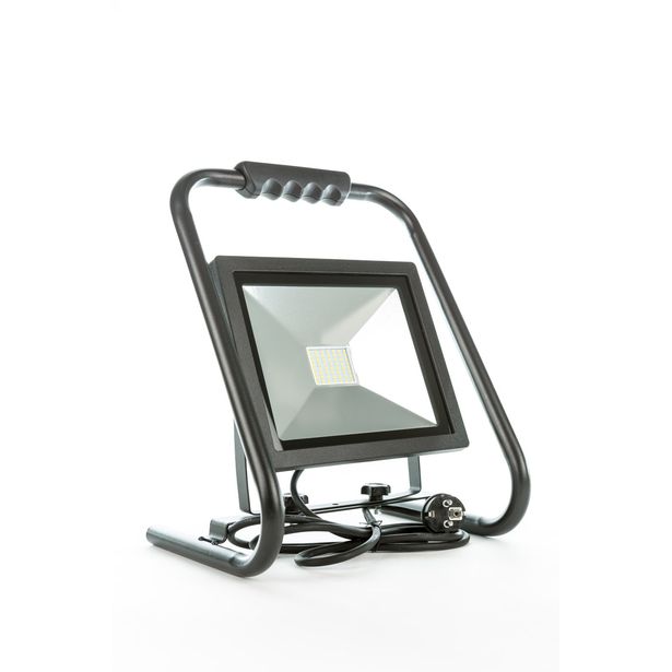 LED-valonheitin Led Energie Slim, 50W, H-jalustalla, 4000lm, 4500K, IP44