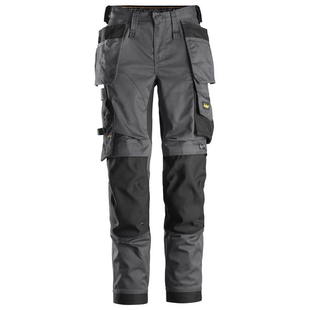 Naisten riipputaskuhousut Snickers Workwear 6247 AllroundWork