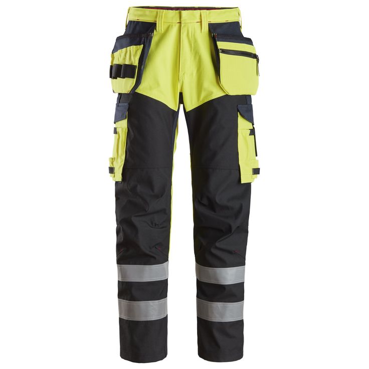 Huomiotyöhousut Snickers Workwear 6265 ProtecWork lk 1 reisivahvikkeilla