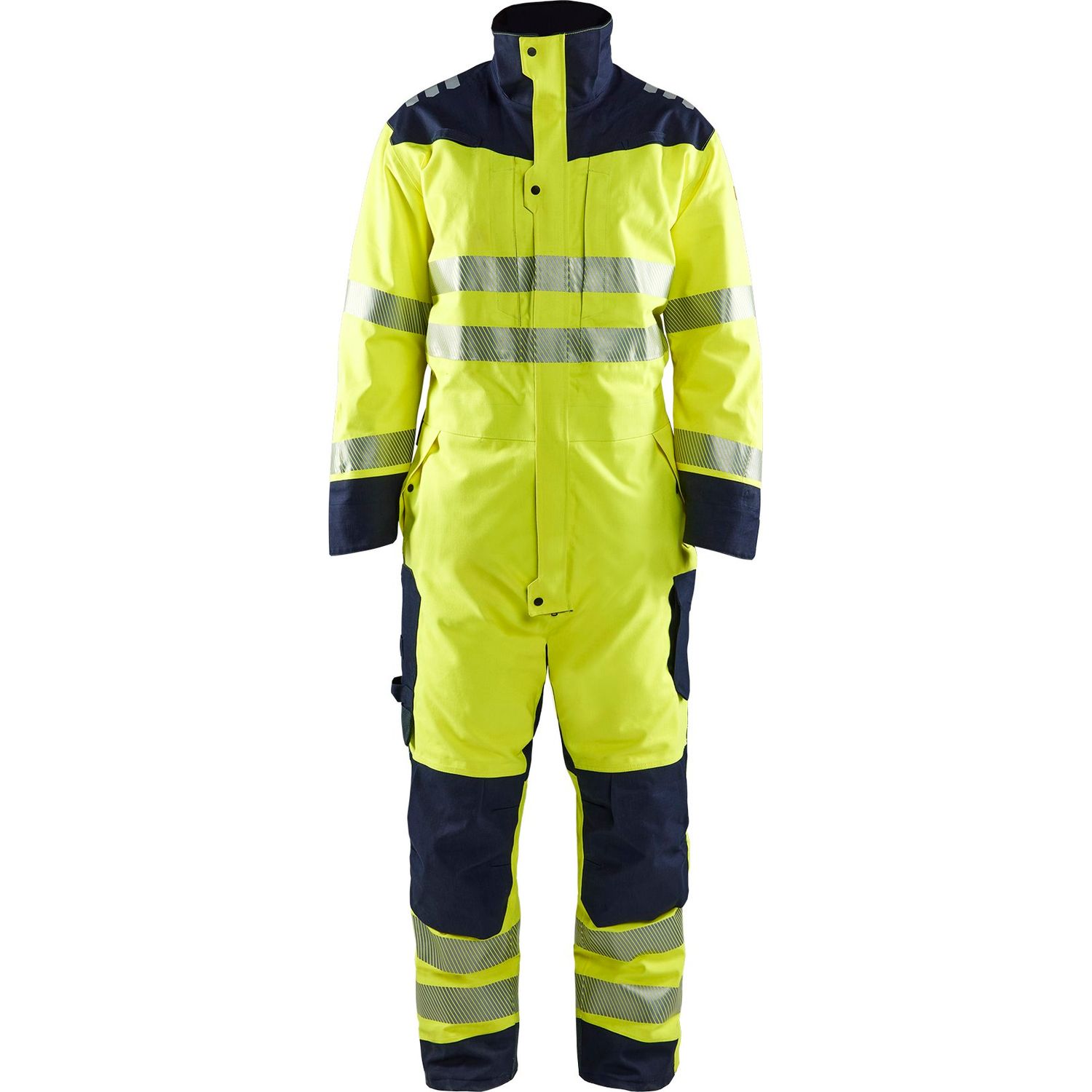 Talvihaalari Blåkläder 6317 Multinorm luont. palosuoja, keltainen/mariininsininen, M