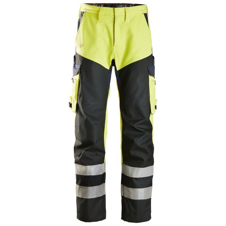 Huomiotyöhousut Snickers Workwear 6365 ProtecWork lk 1 reisivahvikkeilla