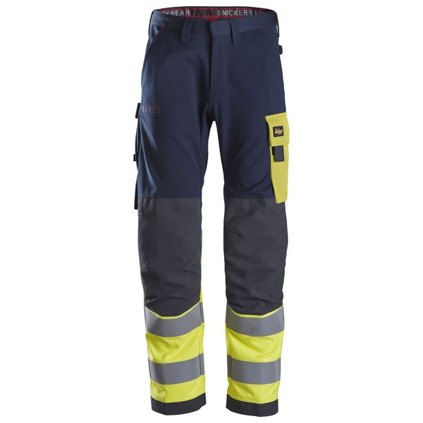Huomiotyöhousut Snickers Workwear 6376 ProtecWork lk 1
