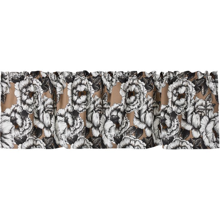 Verhokappa Vallila Alma, mokka, 60x250 cm