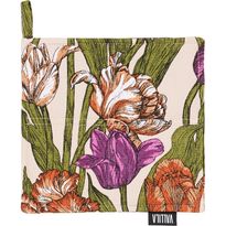 Patalappu Vallila Kukoistus, 2 kpl, terra/purppura, 20x20 cm