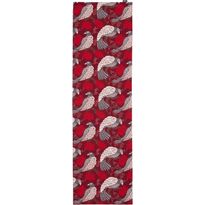 Kaitaliina Vallila Viserrys, punainen, 40x150 cm