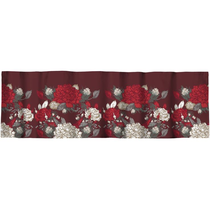 Verhokappa Vallila Vaula, punainen, 60x250 cm