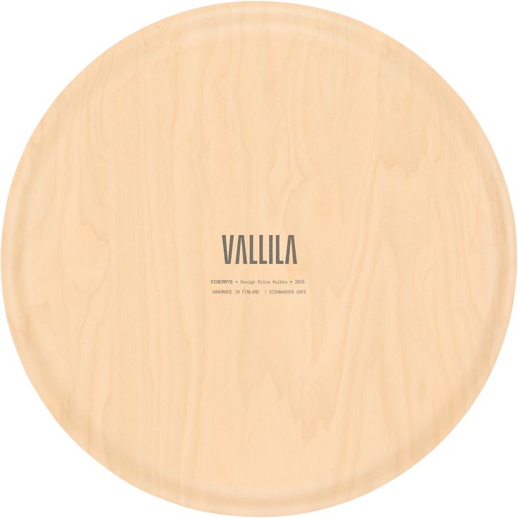 Tarjotin Vallila Viserrys, punainen, Ø 35 cm