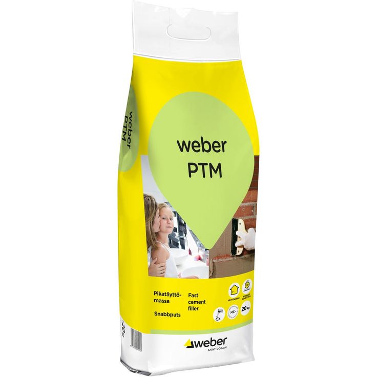 Pikatäyttömassa Weber Vetonit PTM, 20 kg