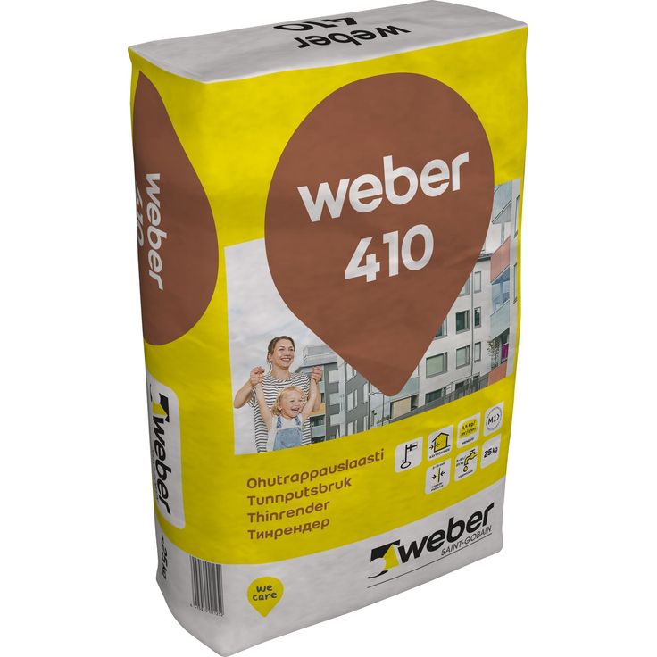 Ohutrappauslaasti Weber Vetonit 410 25 kg