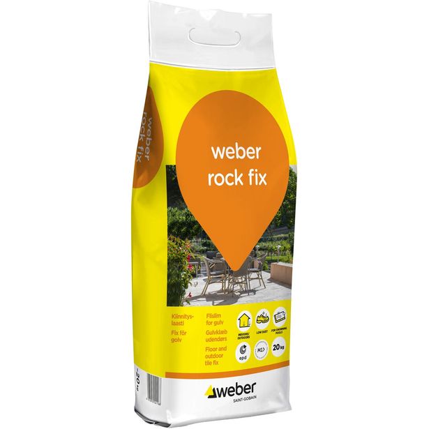 Kiinnityslaasti Weber Rock Fix, 20kg