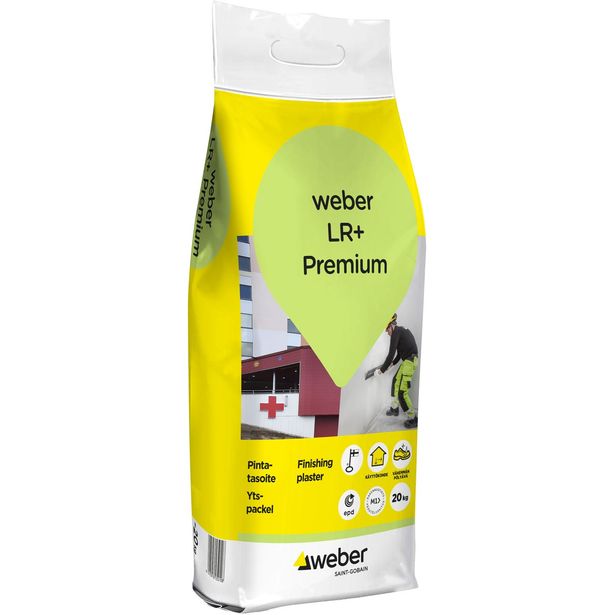 Pintatasoite Weber LR+ Premium, 20kg