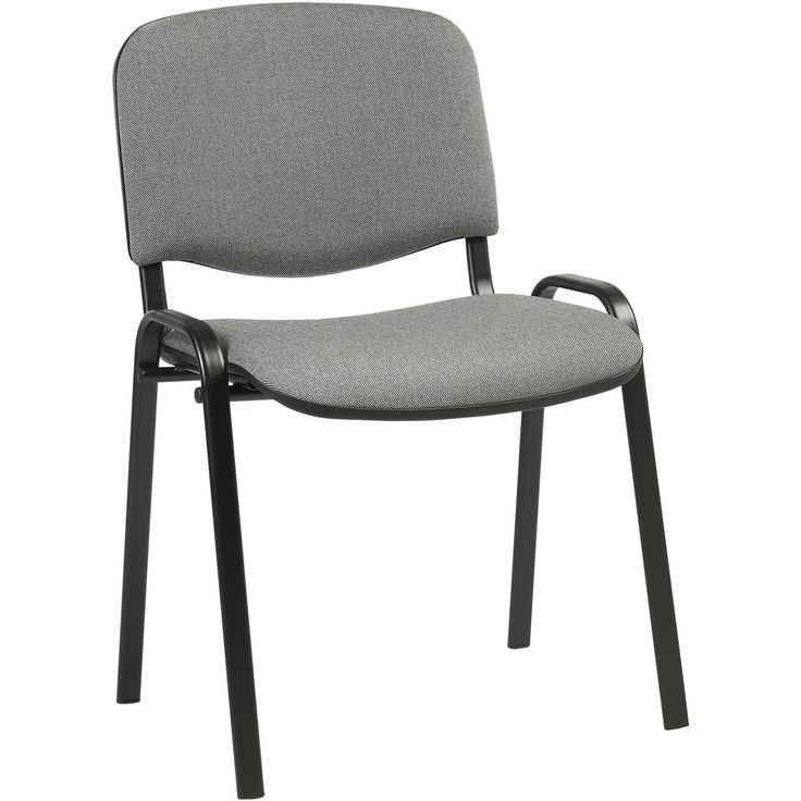 Guest chair ISO grey/black