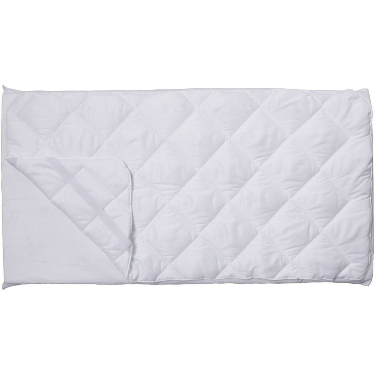 Lasten petauspatja Univisio Onni ja Ilona, 60x120cm, valkoinen