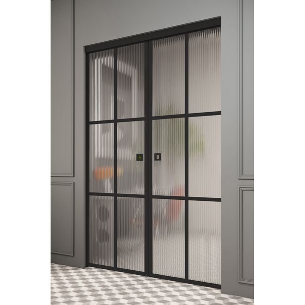 Liukuovet seinän sisään Hietakari Inne P2P Paris Pocketdoor, soft closing -mekanismilla