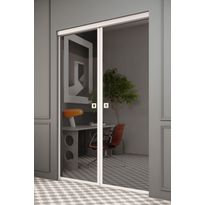 Liukuovet seinän sisään Hietakari Inne P2N New York Pocketdoor, soft closing -mekanismilla, mittatilaus, eri vaihtoehtoja