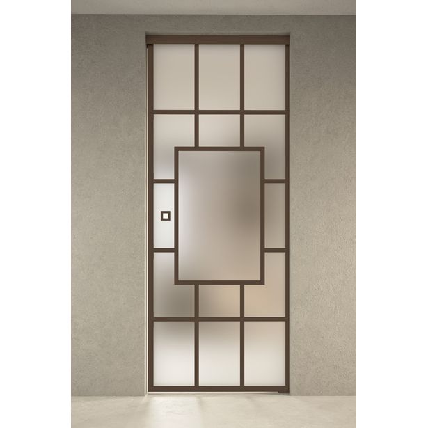 Liukuovi seinän sisään Hietakari Inne P1S Shanghai Pocket door, soft closing -mekanismilla