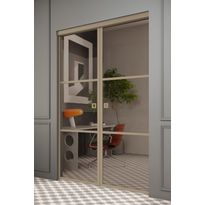 Liukuovet seinän sisään Hietakari Inne P2T Tokyo Pocketdoor, soft closing -mekanismilla, mittatilaus, eri vaihtoehtoja