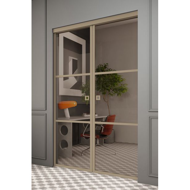 Liukuovet seinän sisään Hietakari Inne P2T Tokyo Pocketdoor, soft closing -mekanismilla