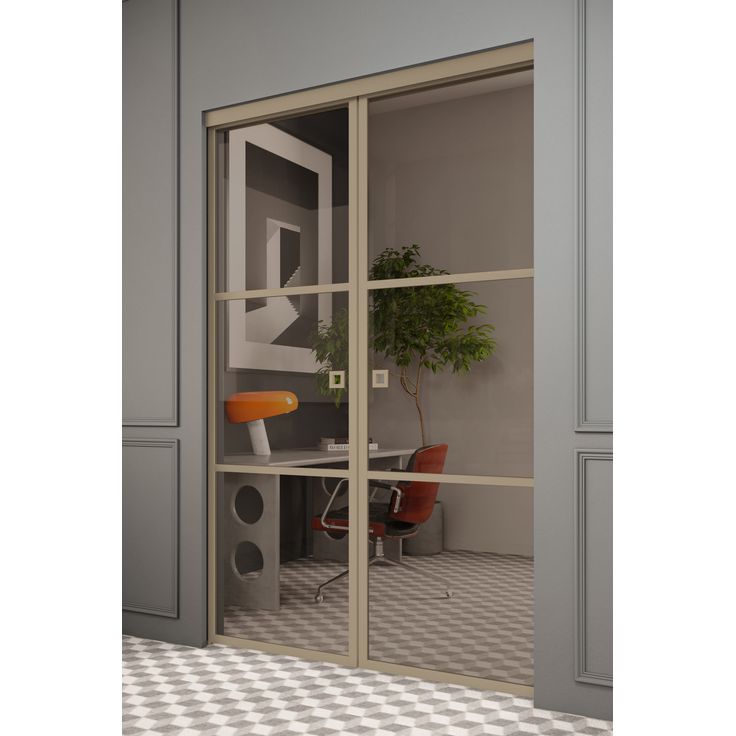 Liukuovet seinän sisään Hietakari Inne P2T Tokyo Pocketdoor, soft closing -mekanismilla