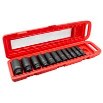 Pitkä voimahylsysarja ProMaster, 1/2&quot;, 11-osainen