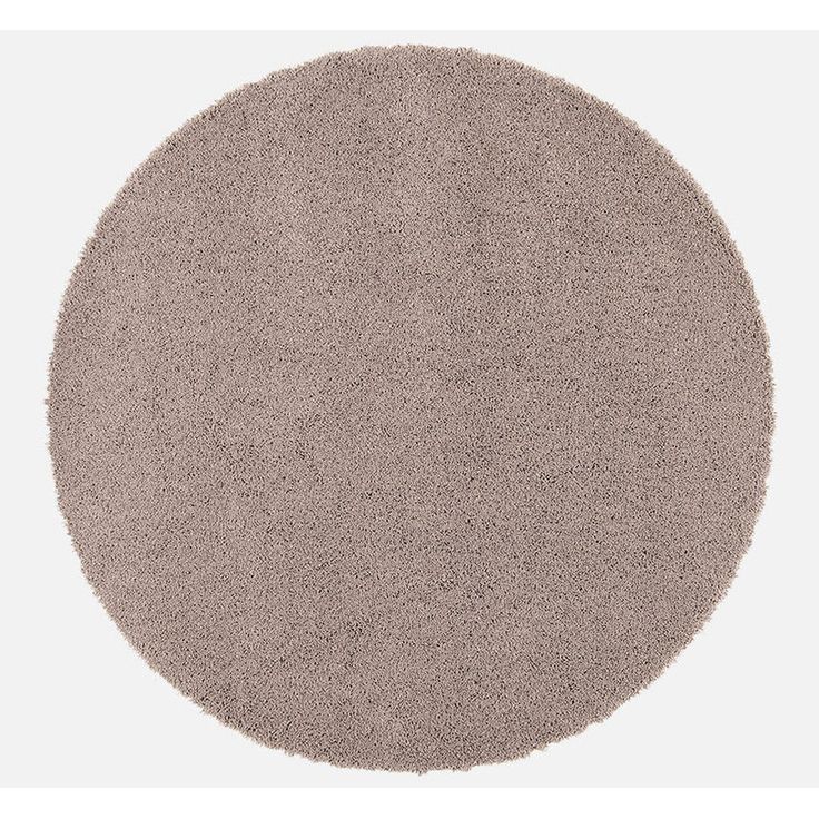 Pyöreä matto VM Carpet Vilja, taupe halk 200cm