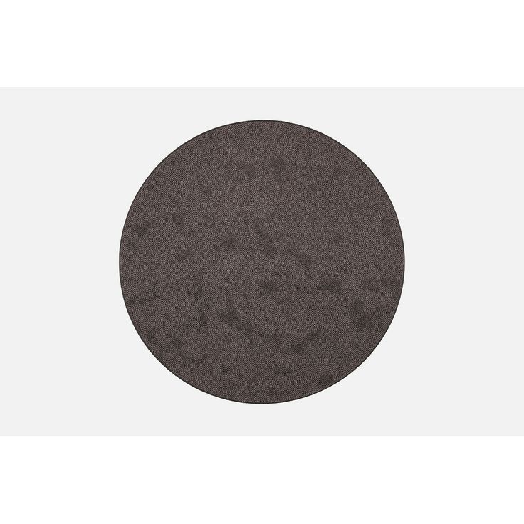 Pyöreä matto VM Carpet Pippuri, musta halk 133cm