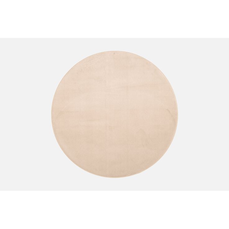 Pyöreä matto VM Carpet Usva, beige halk 160cm