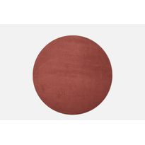 Matto VM Carpet Usva, mittatilaus, pyöreä, poltettu oranssi