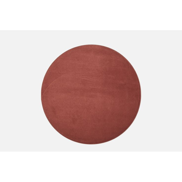 Pyöreä matto VM Carpet Usva, poltettu oranssi halk 133cm