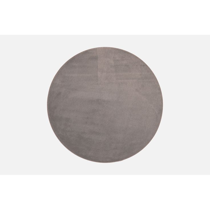 Pyöreä matto VM Carpet Usva, harmaa halk 160cm