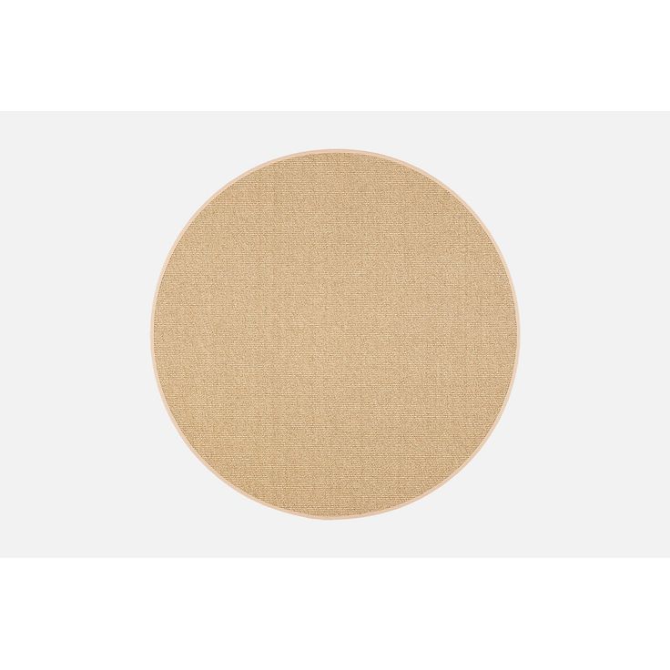 Pyöreä matto VM Carpet Olki, natur halk 200cm