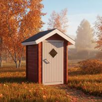 Puucee LP Garden T2, 2m², harjakatto