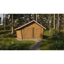 Pihavarasto/lato LP Garden U-L, 16m², vinoumpiseinäinen