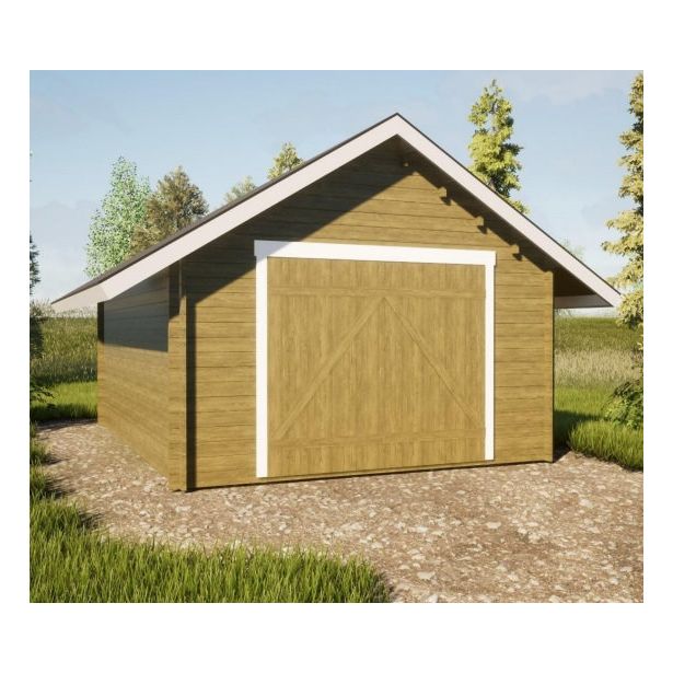 Autotalli LP Garden AT22L, 22m²