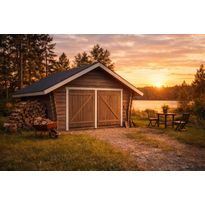 Hirsilato LP Garden R Tuplakymppi, 20m², rakomallinen