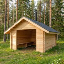 Grillikatos LP Garden G-M, 10m², harjakatto