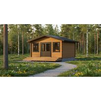 Vierasmaja LP Garden V-XL, 20m², harjakatto