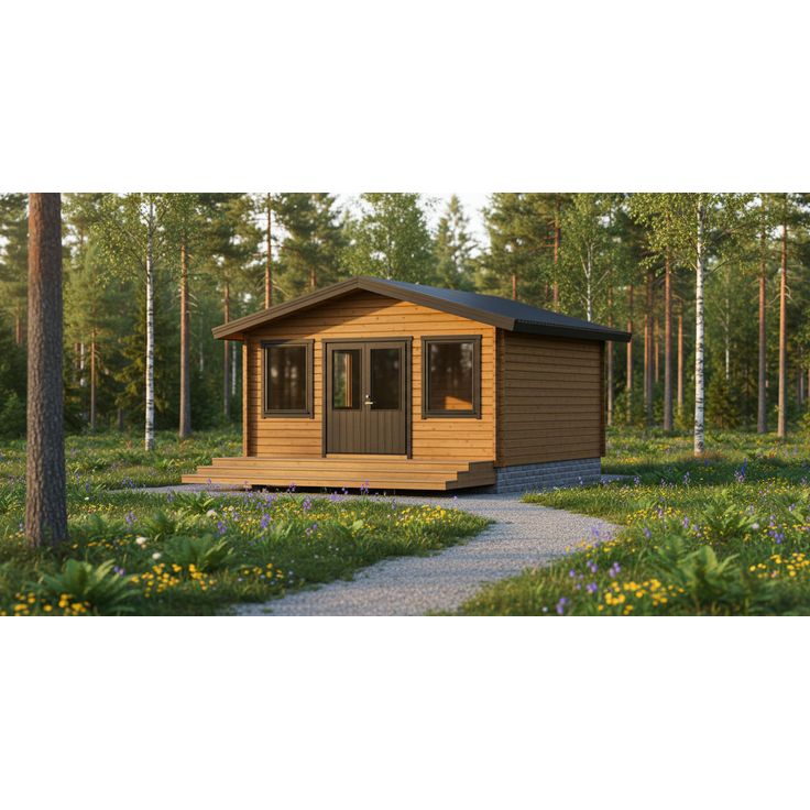 Vierasmaja LP Garden V-XL, 20m²