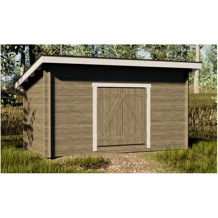 Pihavarasto/lato LP Garden P8, 8m²