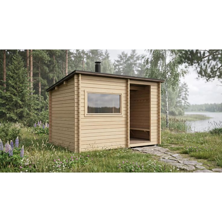 Sauna, Kuutio Plus - Katoksella