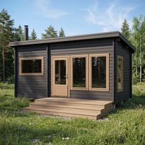 Pihasauna LP Garden Saana 15m², pulpettikatolla