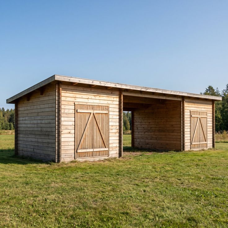 Parilato PS-M+M (10,5m2 + 10,5m2 välikatoksella)