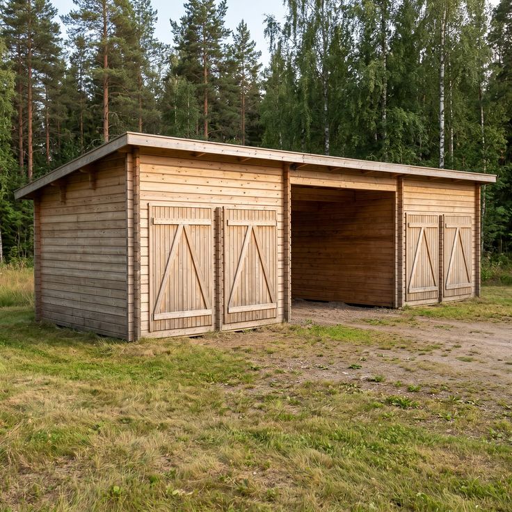 Parilato PS-L+L (16,8m2 + 16,8m2 välikatoksella)