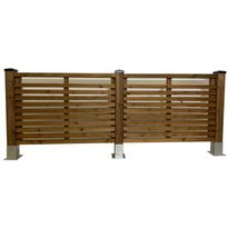 Terassin kaide PatioN°rd, kestopuu, eri pituuksia